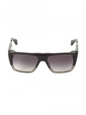 Прямоугольные солнцезащитные очки 56 мм DITA Eyewear, черный Eyewear