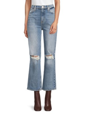 Прямые джинсы до щиколотки с высокой посадкой Remi , цвет Time To Hudson