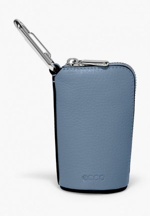 Ключница Ecco Textureblock Key Pouch. Цвет: голубой