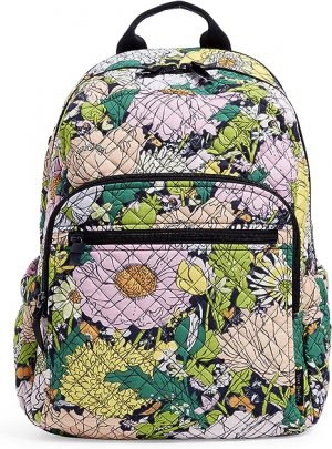 Женский хлопковый рюкзак Campus, цветочный принт Vera Bradley