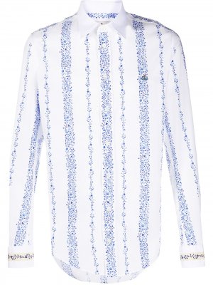 Рубашка Lilly Of Valley с длинными рукавами Vivienne Westwood. Цвет: синий