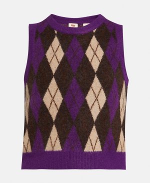 Пуловер без рукавов Levi's, фиолетовый Levi's