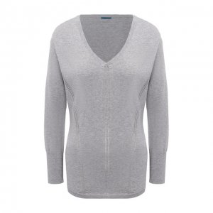Пуловер Maison Lejaby. Цвет: серый