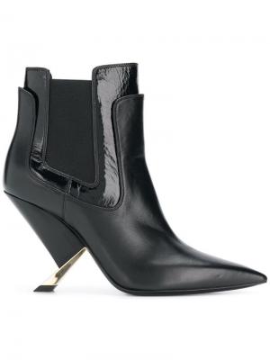 Layered ankle boots Casadei