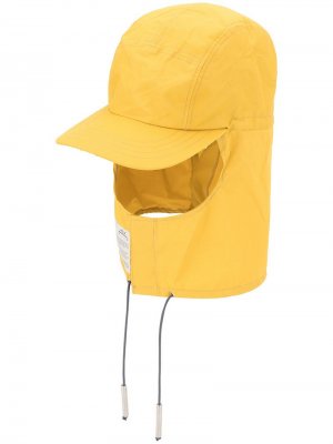 Кепка с защитой шеи A-COLD-WALL*. Цвет: желтый