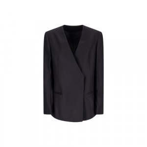 Пиджак , размер 38, черный CALVIN KLEIN. Цвет: черный