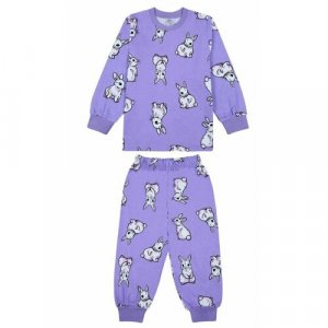 Пижама для девочек, размер 92, фиолетовый BONITO KIDS. Цвет: сиреневый/фиолетовый