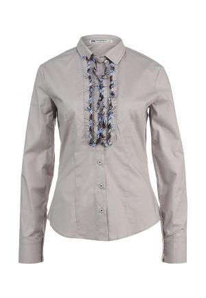 Блуза F5. Цвет: серый