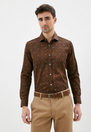 Рубашка Dairos. Цвет: коричневый