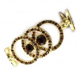 [L6797] - Дизайнерский браслет Sissi золотисто-коричневого цвета Dolce Vita