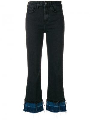 Укороченные слегка расклешенные джинсы HW Vintage 7 For All Mankind