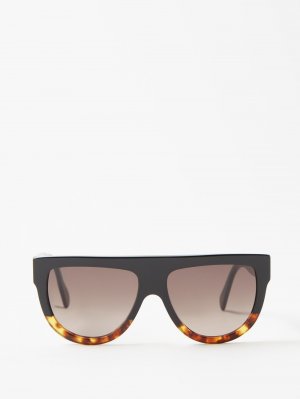 Солнцезащитные очки в d-образной оправе из ацетата , черный Celine Eyewear