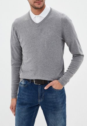 Пуловер Fresh Brand. Цвет: серый
