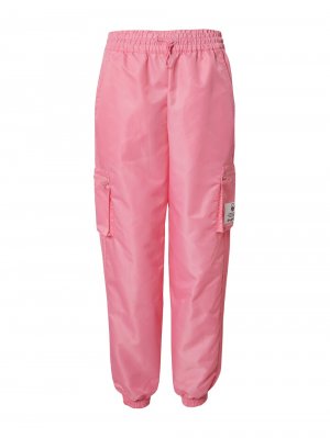 Зауженные брюки-карго Nylon Utility, розовый Adidas
