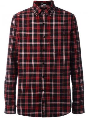 Рубашка Pocket Brushed Flannel Denham. Цвет: красный
