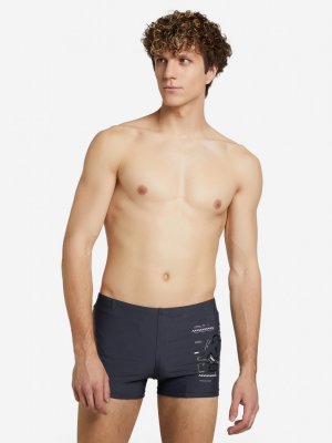 Плавки-шорты мужские , Серый Kappa. Цвет: серый