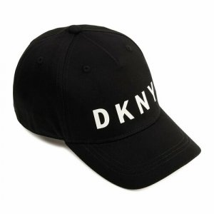 Бейсболка , размер 56, черный DKNY. Цвет: черный