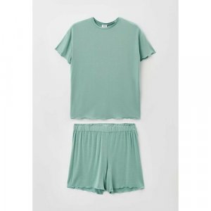 Пижама , размер 15/16, зеленый Luisa Moretti. Цвет: зеленый