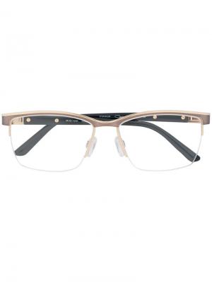 Rectangular shaped glasses Cazal. Цвет: черный