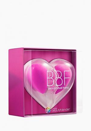 Набор спонжей для макияжа beautyblender BBF. Цвет: розовый