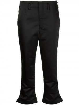Cropped tailored trousers Comme Des Garçons. Цвет: черный