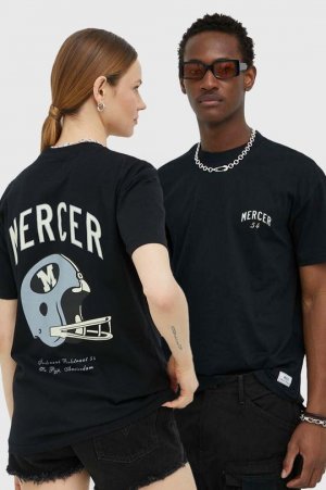 Хлопковая футболка , черный Mercer Amsterdam
