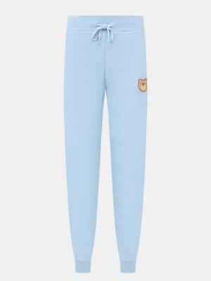 Спортивные брюки Lucky Bear. Цвет: голубой