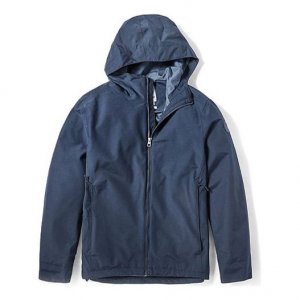 Куртка Men's waterproof Zipper Hooded Jacket Blue, синий Timberland