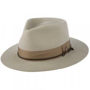 Шляпа , размер 59, белый STETSON. Цвет: белый/кремовый