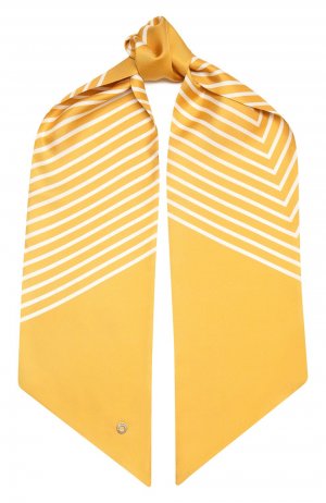 Шелковый платок Loro Piana. Цвет: жёлтый