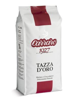 Tazza DOro 1 кг кофе в зернах CARRARO. Цвет: коричневый
