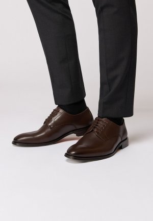 Деловые туфли на шнуровке DERBY ROY ROBSON, цвет dark brown Robson
