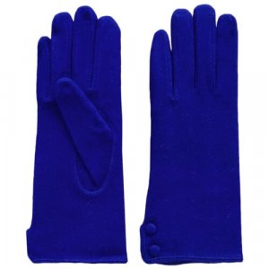 Перчатки , размер 6.5 Crystel Eden. Цвет: синий/васильковый