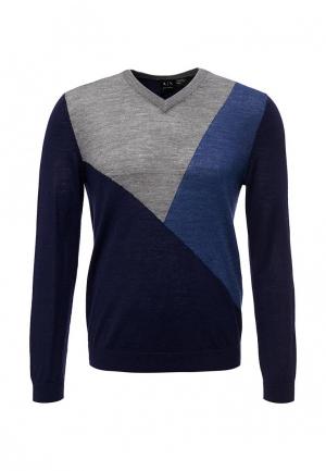 Пуловер Armani Exchange. Цвет: синий