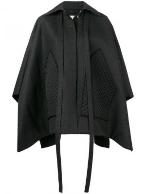 Пальто свободного кроя Nina Ricci. Цвет: черный