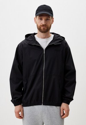 Куртка PUMA Hooded Cotton Jacket. Цвет: черный