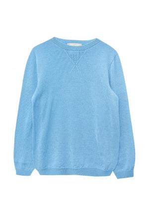 Пуловер R&I. Цвет: голубой