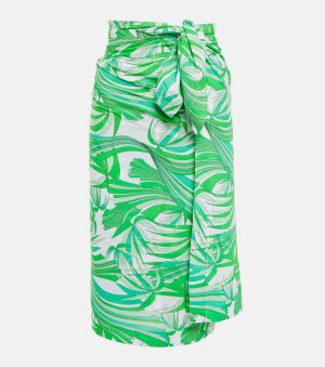 Пляжное платье с принтом парео , зеленый Melissa Odabash