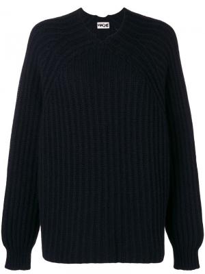 Трикотажный свитер Hache. Цвет: черный