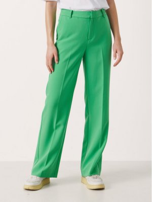 Тканевые брюки классического кроя , зеленый Part Two