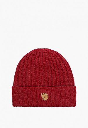 Шапка Fjallraven Byron Hat. Цвет: бордовый