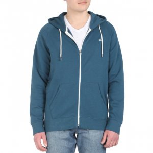 Худи и свитшоты Quiksilver. Цвет: синий