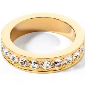 Кольцо Crystal-Gold 18.5 мм 0131/40-1816 58 Coeur de Lion. Цвет: золотой/золотистый