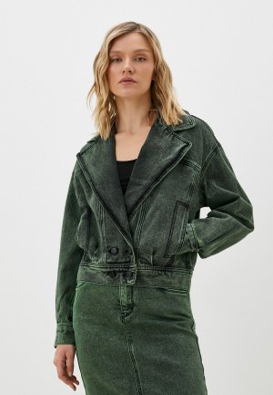 Куртка джинсовая G.E.Y.I.M. Цвет: зеленый
