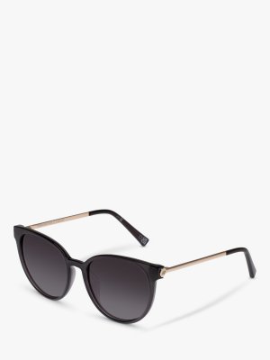 L5000180 Женские поляризованные овальные солнцезащитные очки Contention, серый/серый градиент Le Specs
