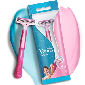 Бритва Venus - (Упаковка 1 шт., розовый) для женщин Gillette