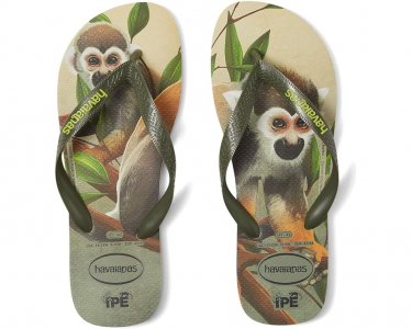Сандалии Ipe Flip Flop Sandal, цвет Sand Grey/Moss Havaianas