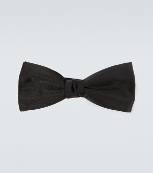 Шелковый галстук-бабочка , черный Saint Laurent