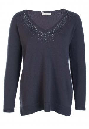 Пуловер BRUNO MANETTI. Цвет: серый