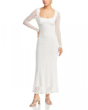 Кружевное платье Adoni , цвет White Bardot